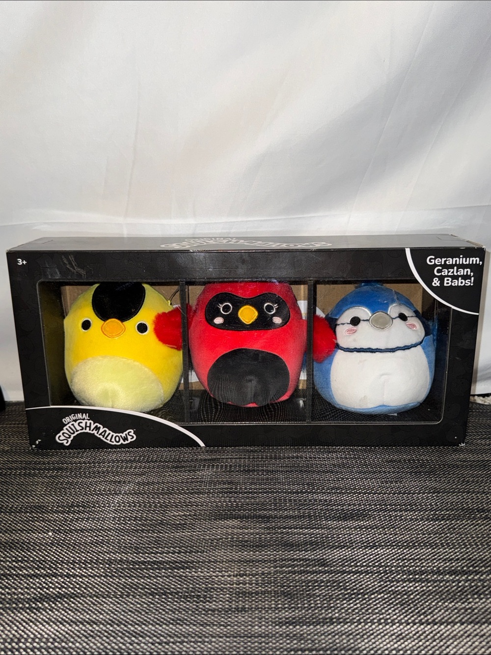 Squishmallows Select Series Bird Squad 5-Inch 3-Pack